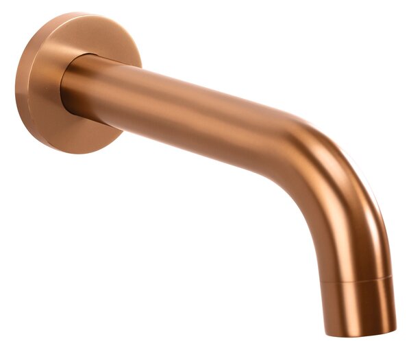 Set de duș incastrat Rea Lungo Copper Brush Auriu cu BOX