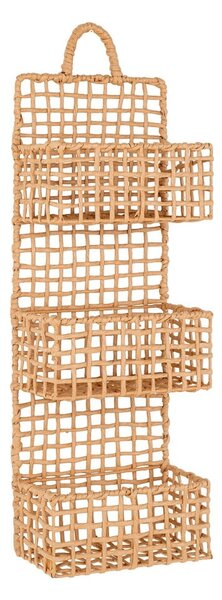 Raft în culoare naturală etajat din metal 25 cm Sines – House Nordic