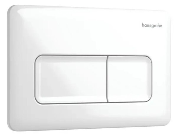 Set complet vas WC suspendat Hansgrohe EluPura Q, cu spălare AquaFall Flush, cu rezervor si clapeta