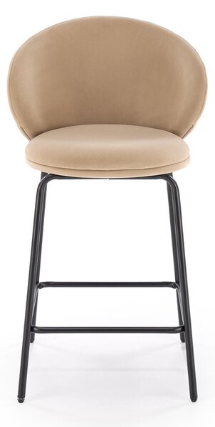 Scaun de bar Houston 1824, Bej, 92x51x50cm, 9.9 kg