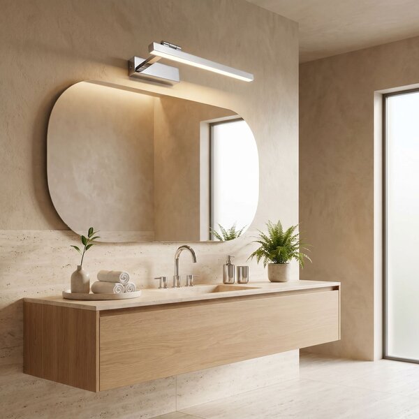 Aplică LED pentru baie SWE028-1W 40cm CHROME