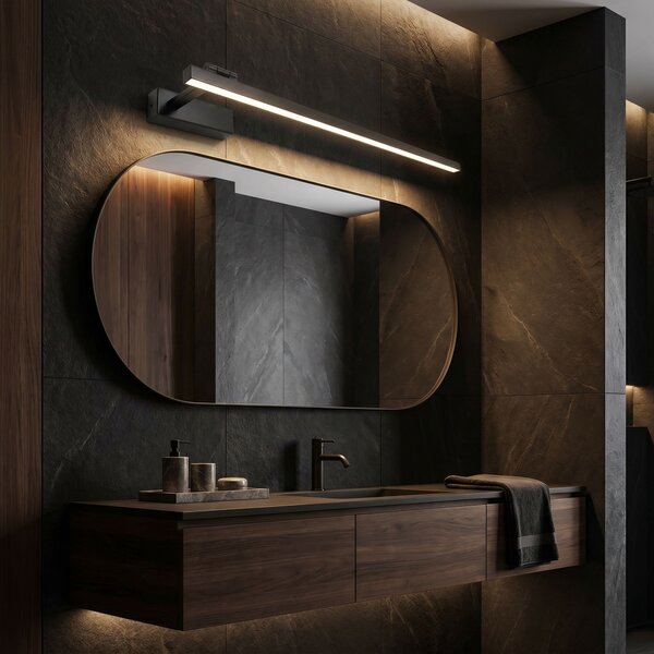 Aplică LED pentru baie SWE036-1W 80cm BLACK