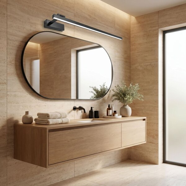 Aplică LED pentru baie SWE036-1W 80cm BLACK