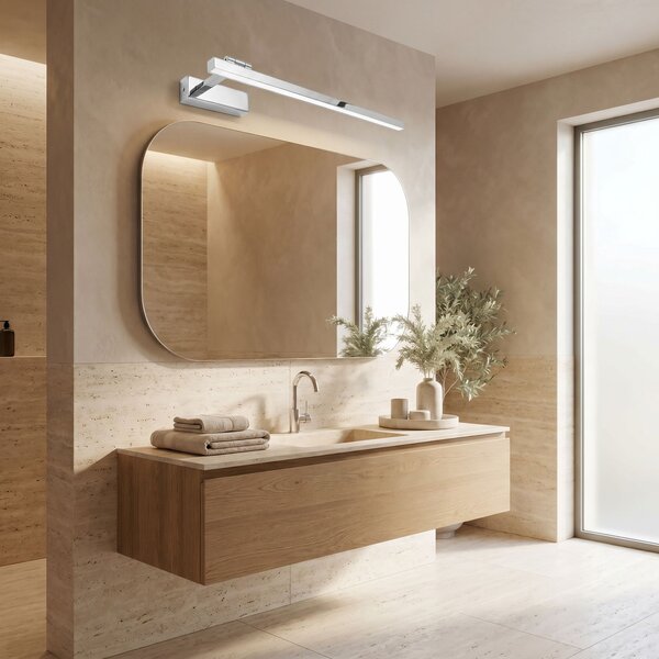 Aplică LED pentru baie SWE029-1W 60cm CHROME