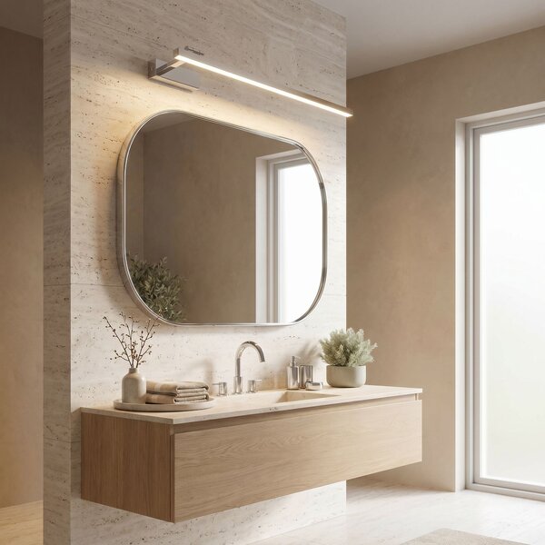 Aplică LED pentru baie SWE030-1W 80cm CHROME