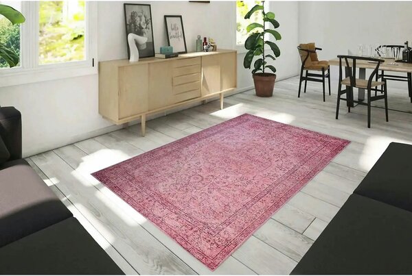 Covor DORIAN CHENILLE, 75x150 cm, forma dreptunghiulara, poliester, ro