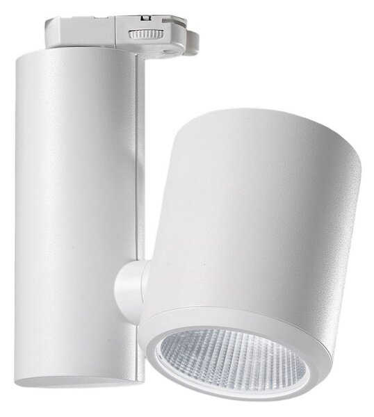 Egger Licht EGG DLS LED reflector cu șină Kent Bakery, alb, 15°, Alb, Metal
