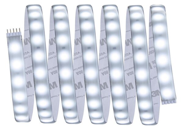 Paulmann MaxLED 500 bandă IP44 2.5m lumină naturală, Gri, Baie, Plastic