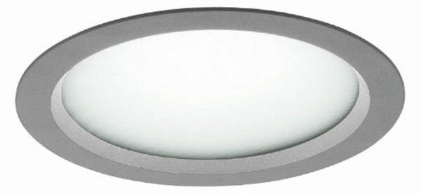 LTS Microprismatic LED încastrat în lumină Vale-Tu Flat Large, Gri, Hol, Metal, Modern, Plafon încastrat