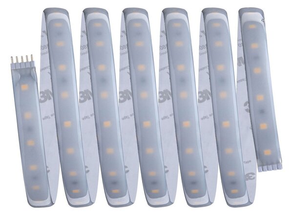Paulmann MaxLED 500 bandă IP44 2.5m alb cald, Gri, Baie, Plastic