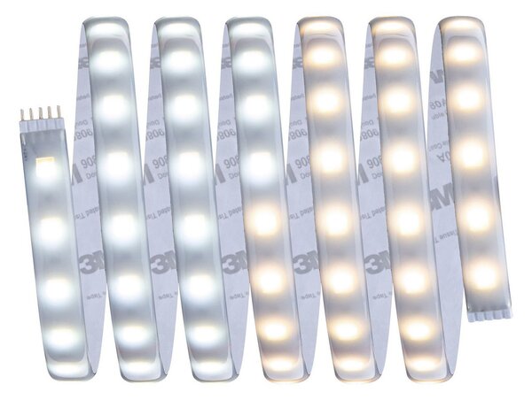 Paulmann MaxLED 500 bandă IP44 2.5m alb reglabil, Gri, Baie, Plastic