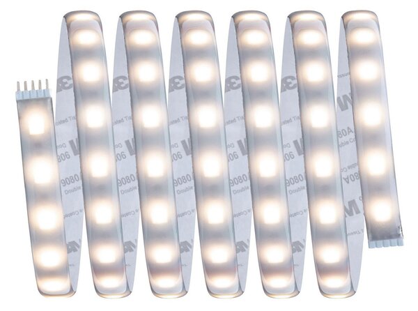 Paulmann MaxLED 500 bandă IP44 2.5m RGBW, Gri, Baie, Plastic