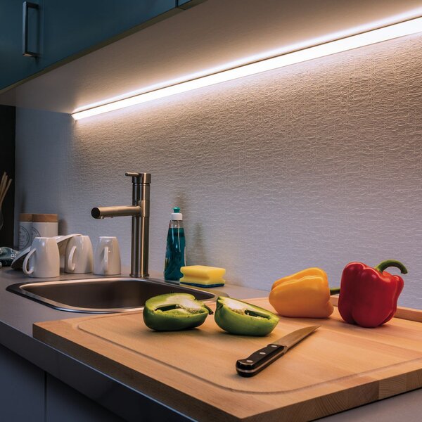 Paulmann MaxLED 500 set bază IP20 lumină zi 5m, reglabil, Gri, dormitor, Metal, Modern
