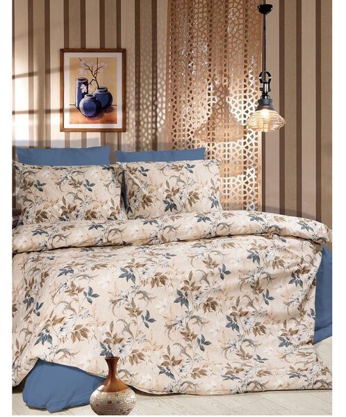 Lenjerie de pat bumbac satinat 2 persoane,homs,serie D 270,00007