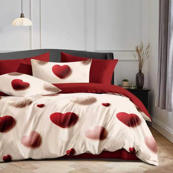 Lenjerie de Pat Finet 6 Piese Amor