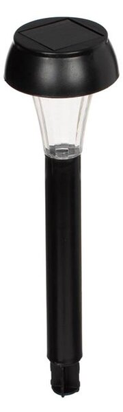 Set 6 x lampa solara 18.5 cm, Negru