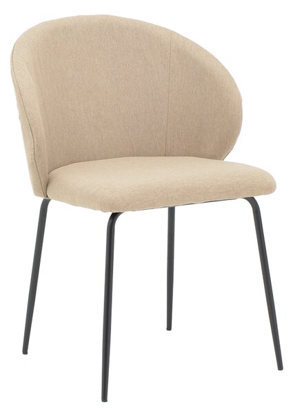 Scaun Bucatarie/Dining Ollian Textil Bej
