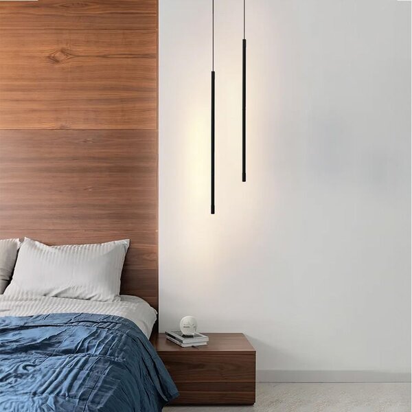 Lampă de tavan LED APP1413-C BLACK 100cm