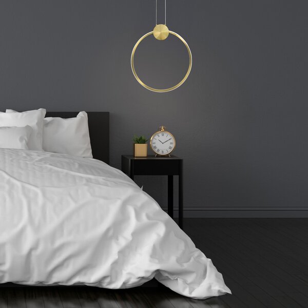 Lampă de tavan LED APP1393-CP GOLD 30cm