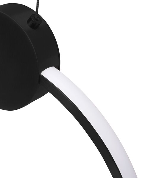 Lampă de tavan LED APP1398-CP BLACK 50cm
