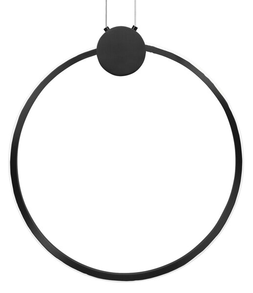 Lampă de tavan LED APP1398-CP BLACK 50cm