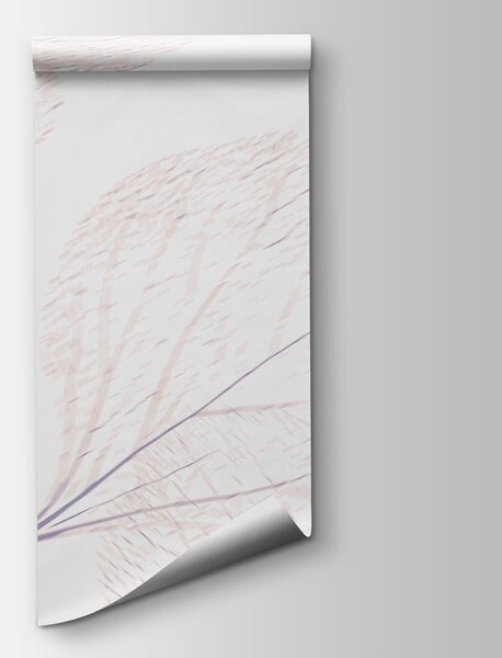 Fototapet Frunze delicate pe un fundal deschis, Fototapet flori, Fototapet populare, t00905 - Tapeko.ro