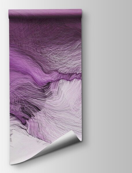 Fototapet Tablou în nuanțe de violet și alb, Fototapet abstracte, Fototapet populare, u10973v1 - Tapeko.ro