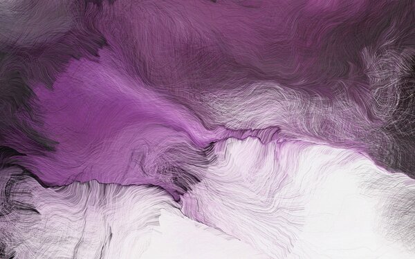Fototapet Tablou în nuanțe de violet și alb, Fototapet abstracte, Fototapet populare, u10973v1 - Tapeko.ro