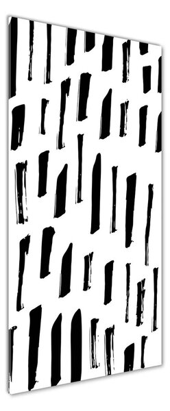 Fotografie imprimată pe sticlă pata alb-negru
