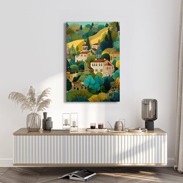 Tablou farmecul peisajului colorat