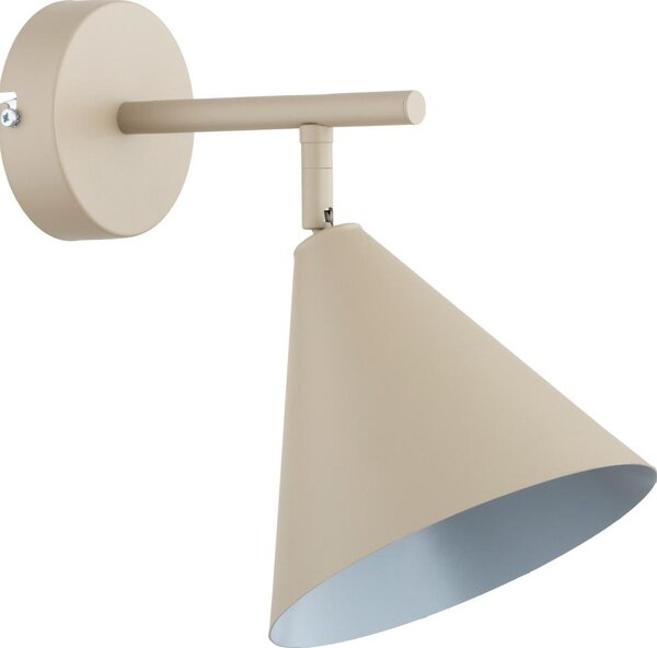 Aplica de perete ZELTA, 1x E27, 15W, 230V, bej