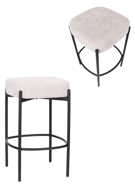 Scaun de bar Dolly bej