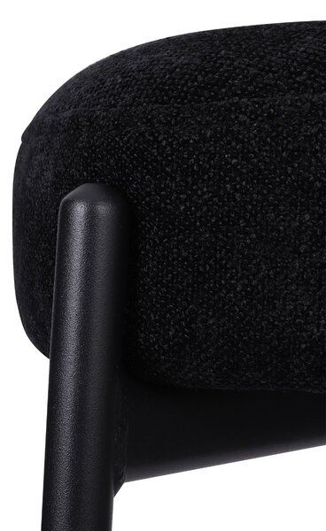 Scaun de bar Dolly negru