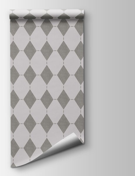 Fototapet Model geometric elegant în tonuri de gri, Fototapet moderne, Fototapet populare, t00434 - Tapeko.ro