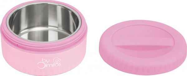 Recipient termic mancare solida 460 ml roz Olmitos