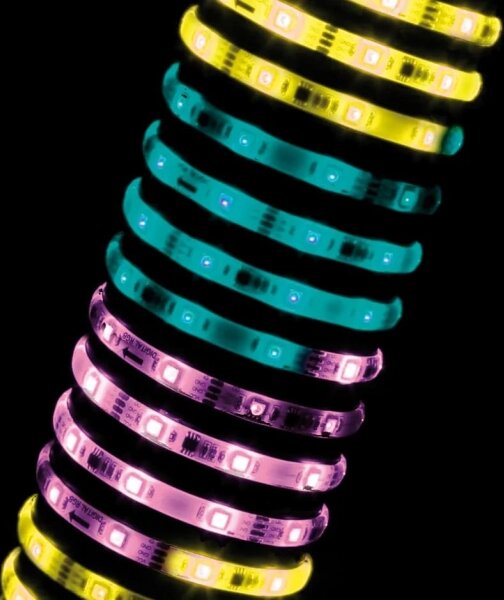 Bandă dimabilă Paulmann 70481 LED RGBW/9,6W DIGITAL 3 m 230V + telecomandă