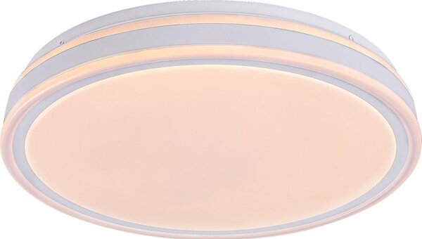 Rabalux 71413 - Lampă de tavan LED dimabilă CORLET 23W/230V 3000-6500K diam. 38,5 cm albă + telecomandă