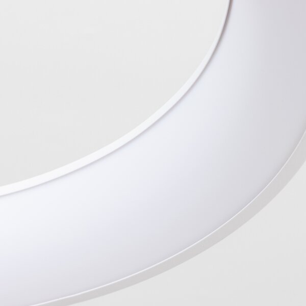 Brilagi - Lustră LED reglabilă pe cablu FALCON II LED/99W/230V pr. 60 cm albă + telecomandă