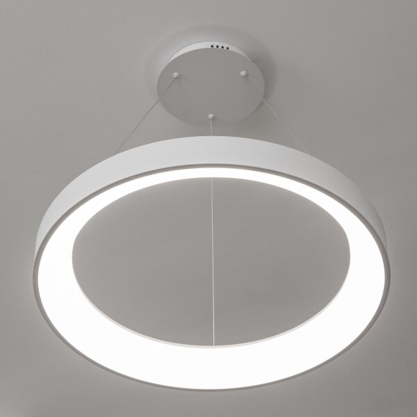 Brilagi - Lustră LED reglabilă pe cablu FALCON II LED/99W/230V pr. 60 cm albă + telecomandă