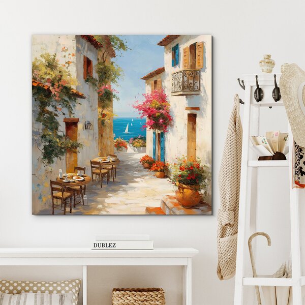 DUBLEZ | Tablou Provence - Dimineață pe coastă | Imprimare UV premium