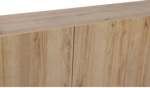 Comoda PEKIN, stejar, PAL melaminat, 150x40x76 cm