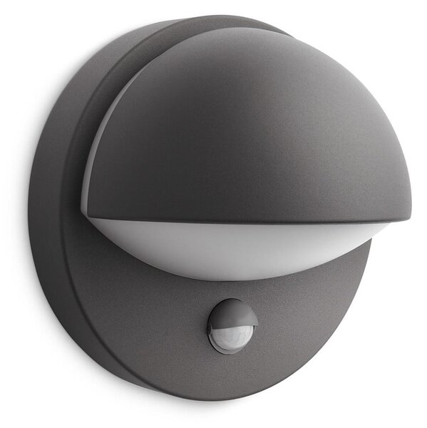 Aplică de exterior cu senzor Philips JUNE 1xE27/12W/230V IP44
