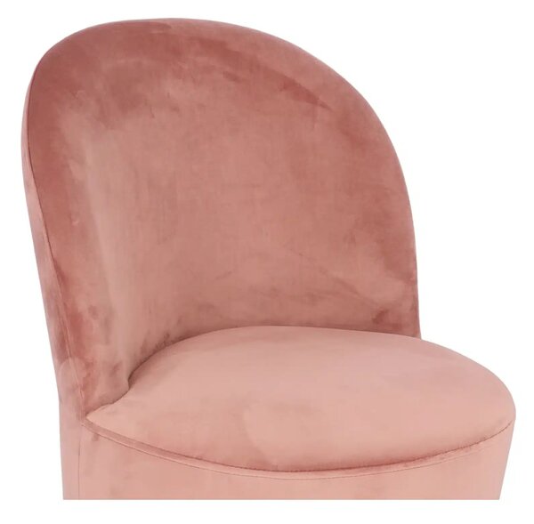 Fotoliu Glamour din catifea cu baza aurie, design elegant - TURCOAZ
