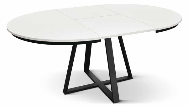 Masa Melania rotunda extensibila 120 cm - RUSTIC