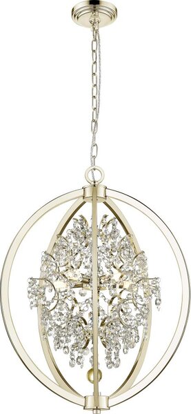 Zuma Line P0477-05B-F7AC - Candelabru pe lanț PENA 5xG9/42W/230V alamă