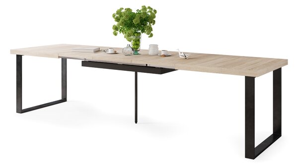 Mazzoni AVELLA Stejar Sonoma - MASĂ LOFT PENTRU LIVING/SUFRAGERIE EXTENSIBILĂ până la 310 cm!