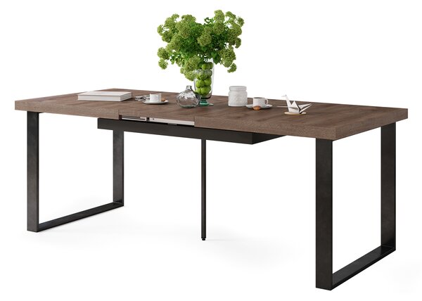 Mazzoni AVELLA Stejar Maro - MASĂ LOFT PENTRU LIVING/SUFRAGERIE EXTENSIBILĂ până la 310 cm!