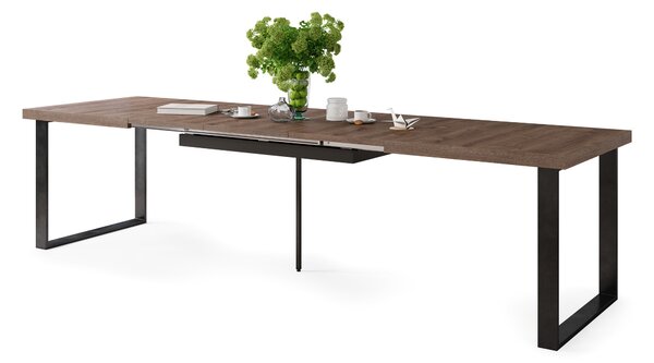 Mazzoni AVELLA Stejar Maro - MASĂ LOFT PENTRU LIVING/SUFRAGERIE EXTENSIBILĂ până la 310 cm!