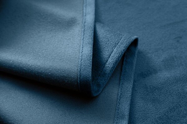Draperie opaca VELVET 140x270 cm albastru petrol Agatat: Rejansa
