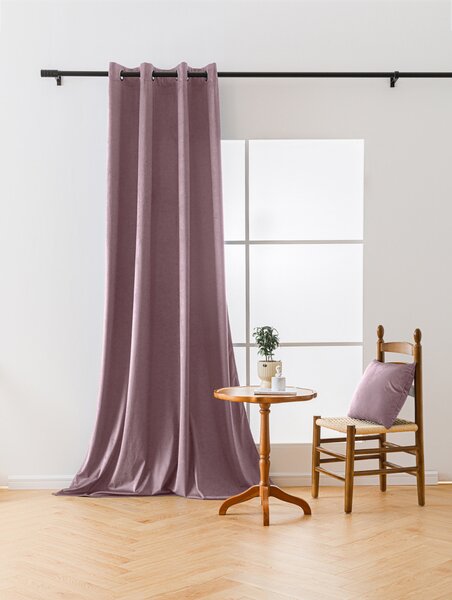 Draperie opaca VELVET mov deschis 140x250 cm Agatat: Rejansa